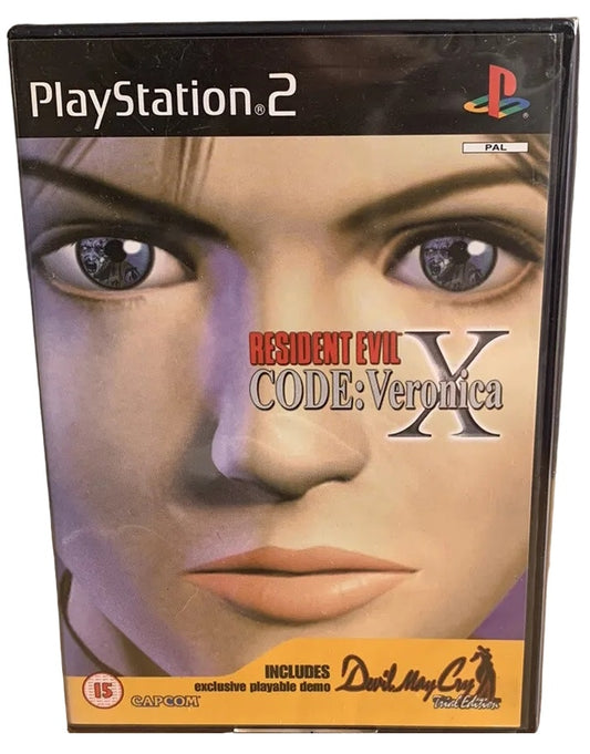 Resident Evil Code: Veronica X (brukt) - Playstation 2 spill (PS2)