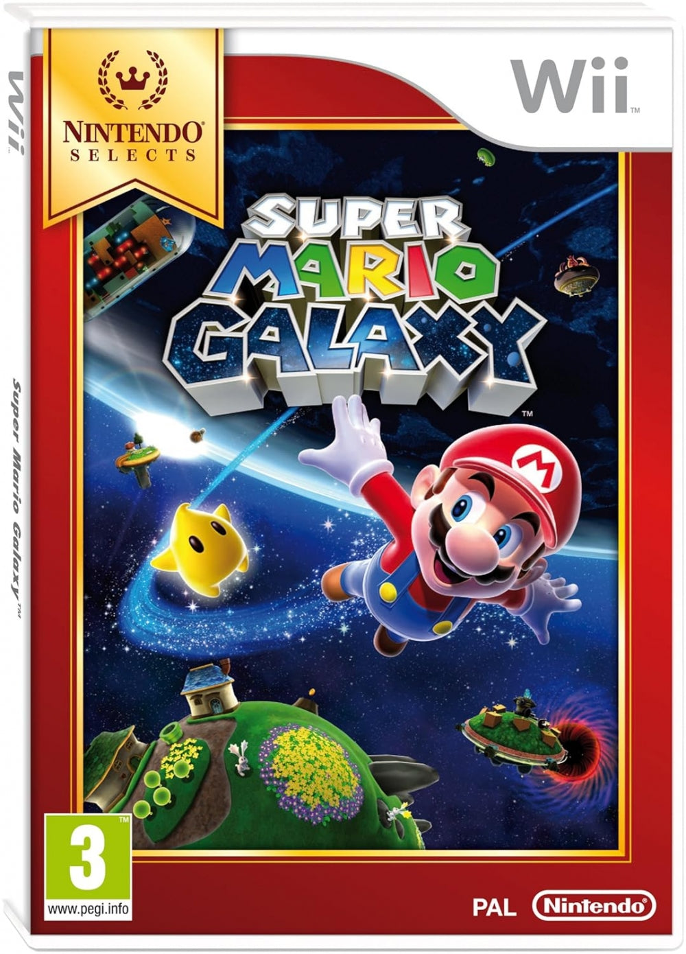 Super mario galaxy (nintendo Selects) (brukt) - Nintendo Wii spill