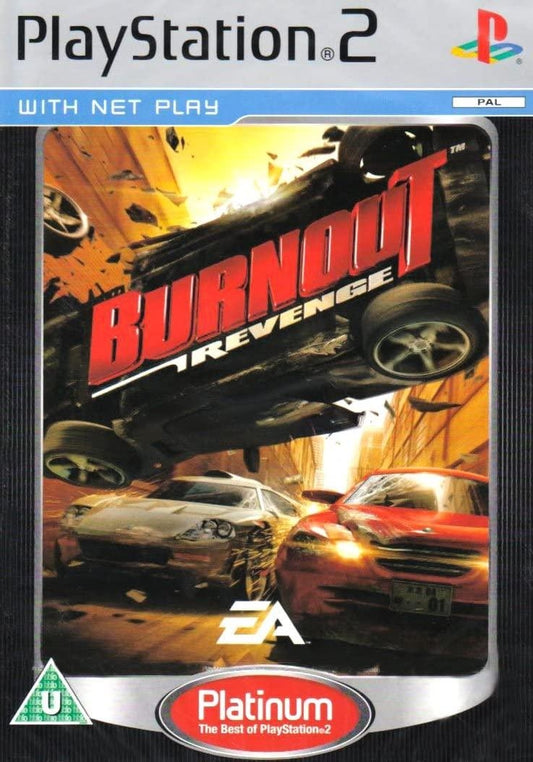 Burnout: Revenge (platinum) (brukt) - Playstation 2 spill (ps2)