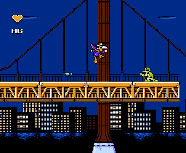 Darkwing duck (USA) (i eske) - Nintendo entertainment system spill (NES)