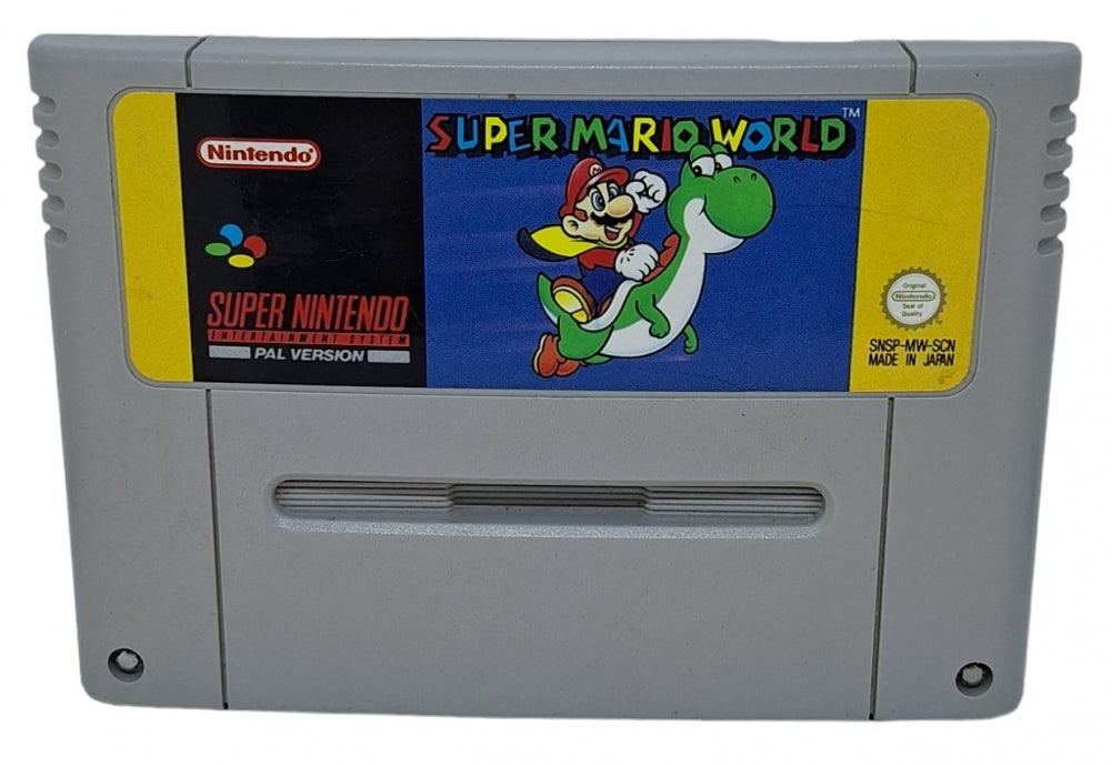 Super mario World (brukt) (Kun kassett) - Super nintendo entertainment system spill (snes)