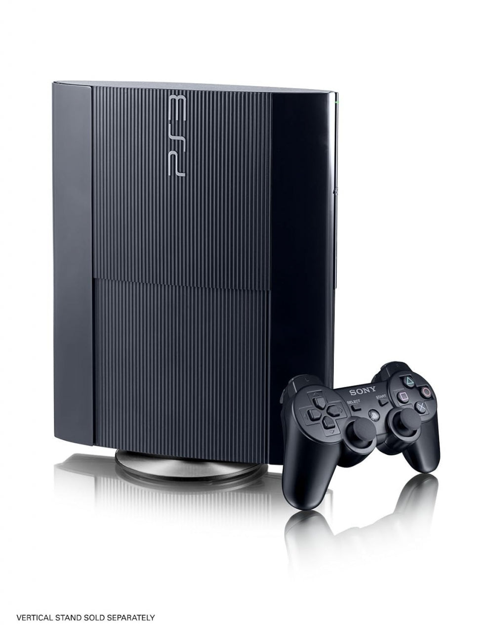 Original Svart Sony PlayStation 3 Super Slim (brukt) (500GB)