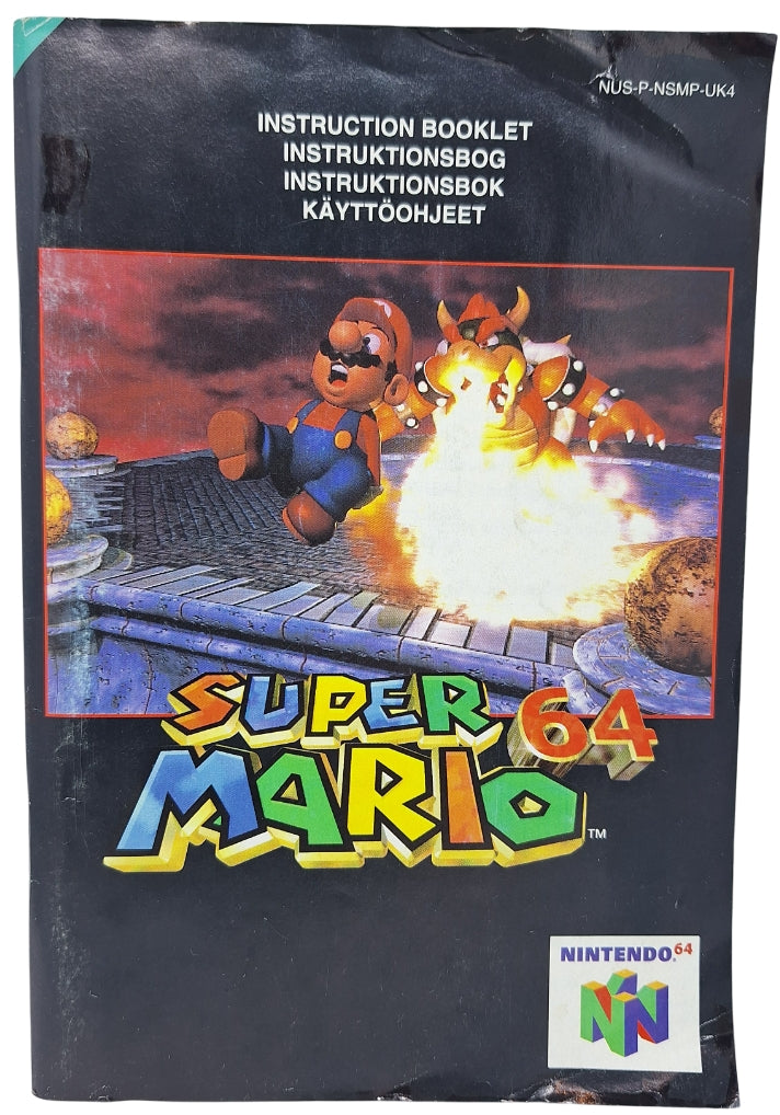 Super mario 64 (komplett i eske - CIB) - Nintendo 64 spill (N64) - Eksemplar 1