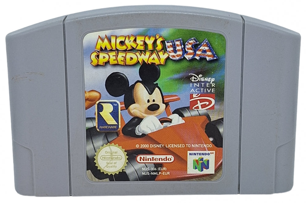 Mickeys Speedway USA (brukt) - Nintendo 64 spill (N64)