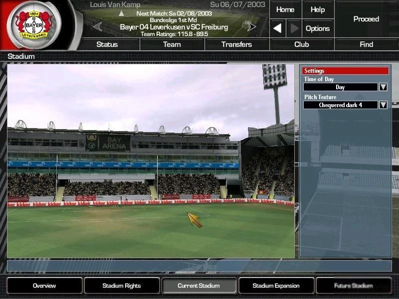 Total club manager 2004 - Playstation 2 spill (PS2)