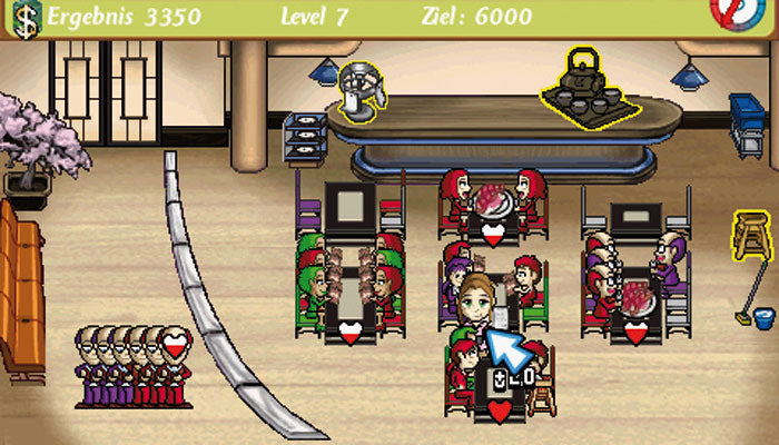 Diner dash - Playstation portable spill (PSP)