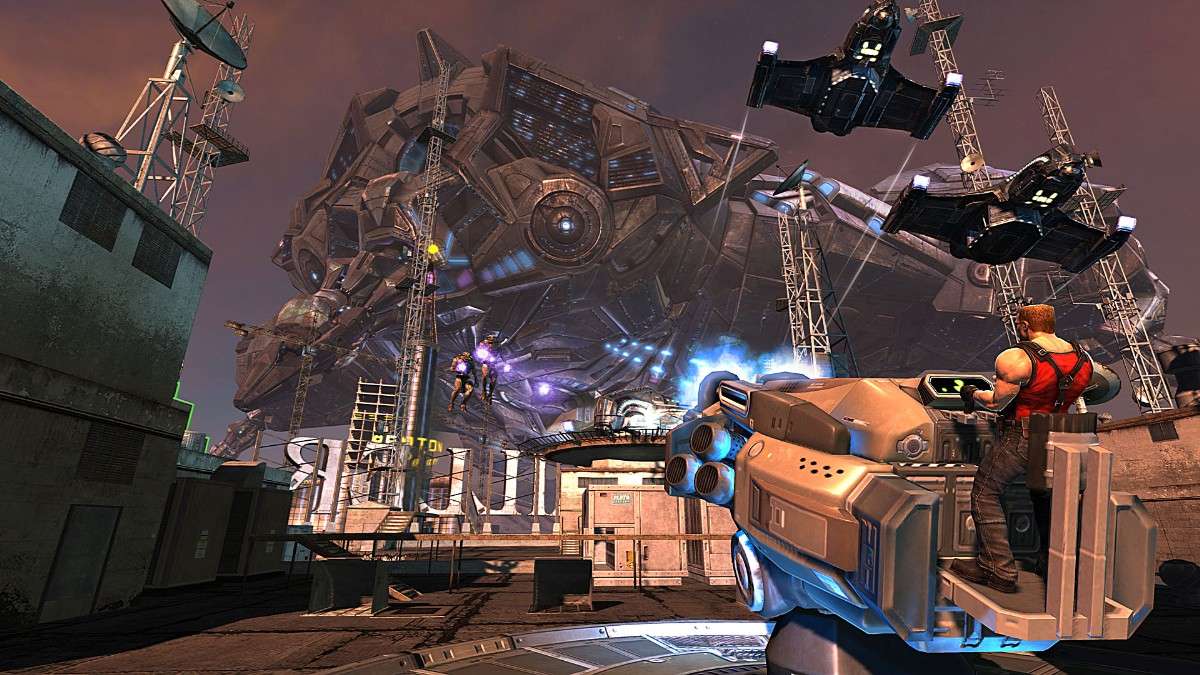 Gameplay-bilde fra Duke Nukem Forever – Xbox 360 spill