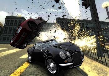 Burnout - Dominator (Platinum) - Playstation 2 spill (PS2)
