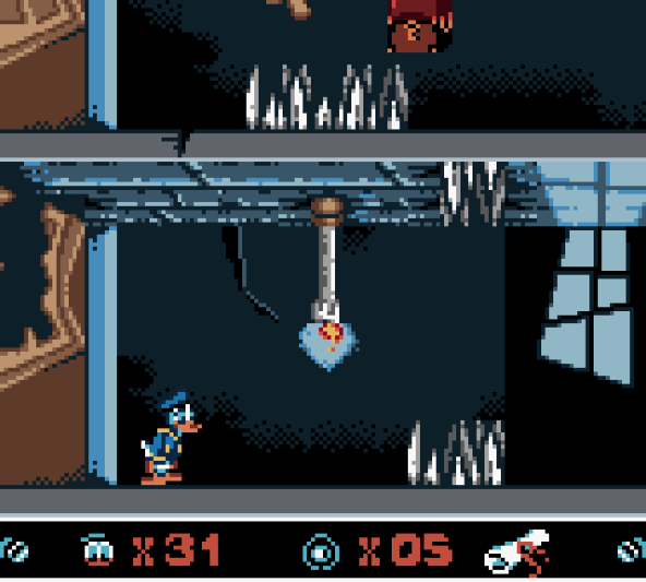 Donald Duck - Going Quackers - Nintendo Gameboy color spill (GBC)