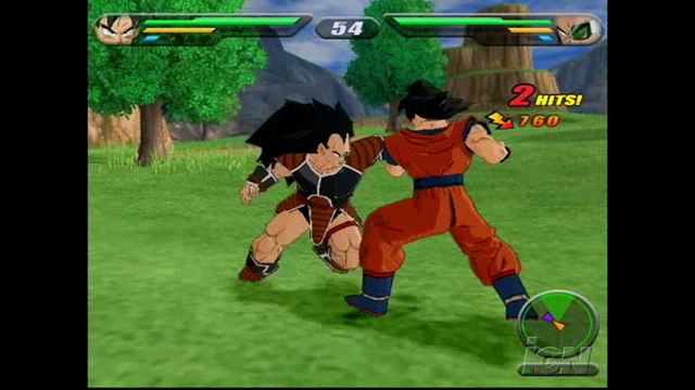 Gameplay-bilde fra Dragon ball Z - Budokai Tenkaichi - Playstation 2 spill (PS2)