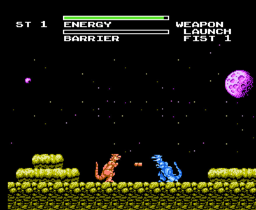 Dynowarz - The destruction of spondylus (USA) (i eske) - NES spill