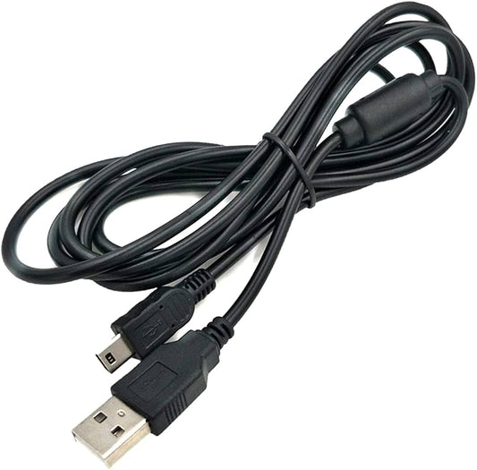 Tredjeparts USB - Mini B for playstation 3 kontroller (PS3) (Nytt) 1,8 meter