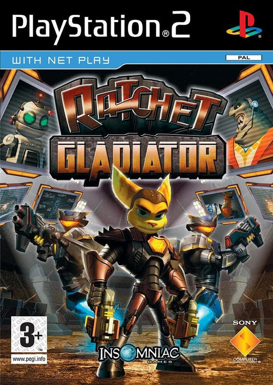 Ratchet and clank: Gladiator / Deadlock (brukt) - Playstation 2 spill (PS2)