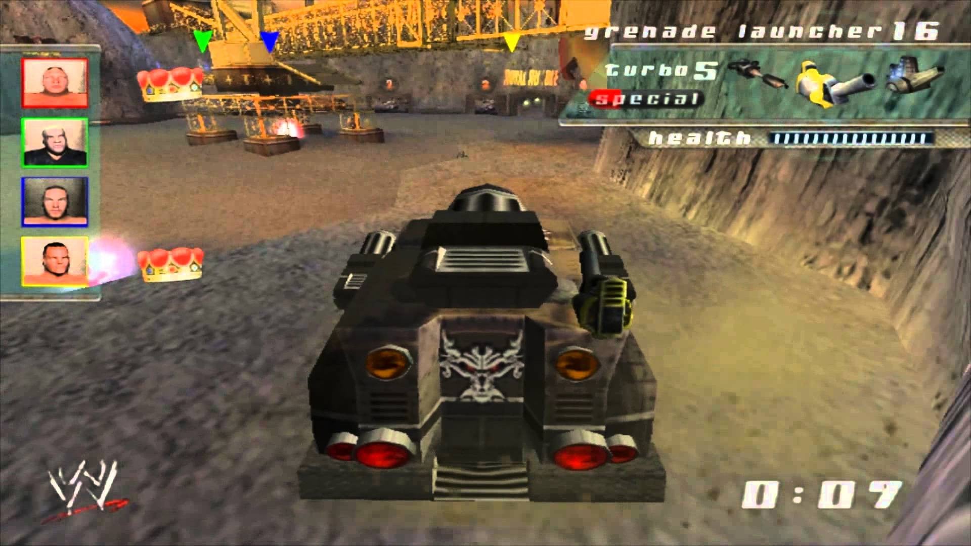 WWE Crush Hour - Playstation 2 spill (PS2)