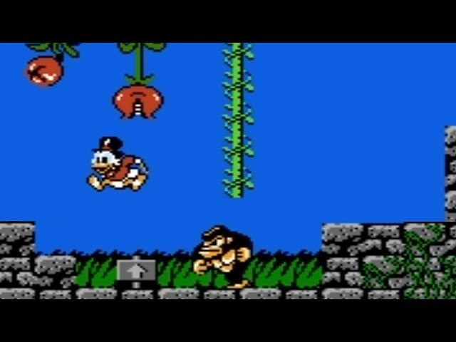 Disney Ducktales (brukt) (Kun kassett) - Nintendo entertainment system spill (NES)