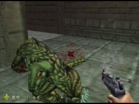 Turok 2: Seeds of evil (brukt) i eske - Nintendo 64 spill (n64)