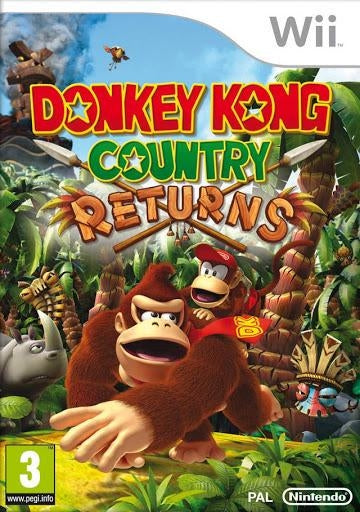 Donkey Kong country: Returns (brukt) - Nintendo Wii spill