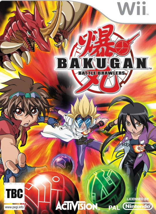 Bakugan: Battle brawlers (brukt) - Nintendo Wii spill