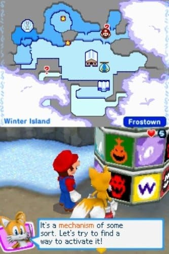 Mario & Sonic at the olympic winter games (brukt) - Nintendo DS spill