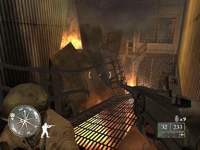 Call of Duty 2 - Big Red One - Playstation 2 spill (PS2)