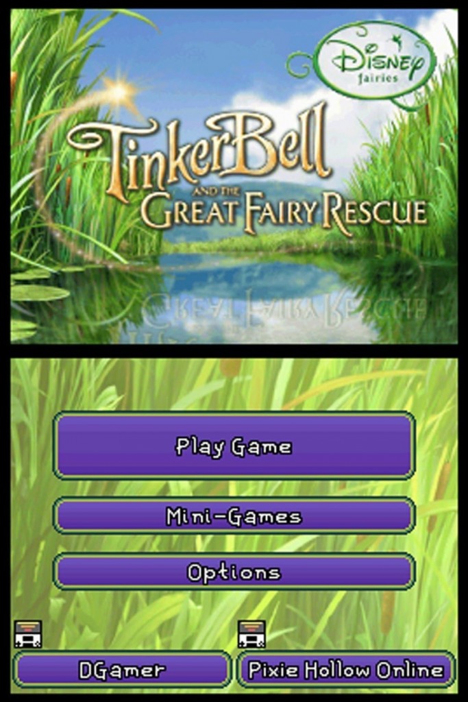 Tinkerbell and the great fairy rescue (brukt) - Nintendo ds spill