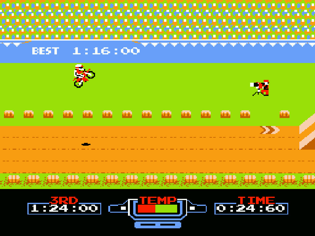 Excitebike (NOE) - Nintendo entertainment system / NES spill