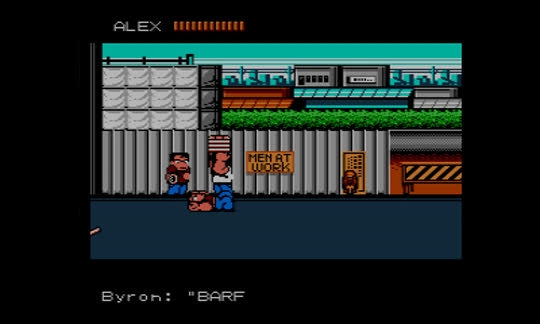 Gameplay-bilde fra Street gangs (PAL B) - Nintendo entertainment system spill (NES)