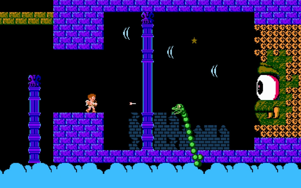 Kid Icarus (Brukt) (kun kassett) - Nintendo entertainment system spill (NES)