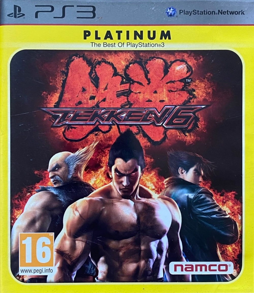 Tekken 6 (platinum) (brukt) - Playstation 3 spill (ps3)