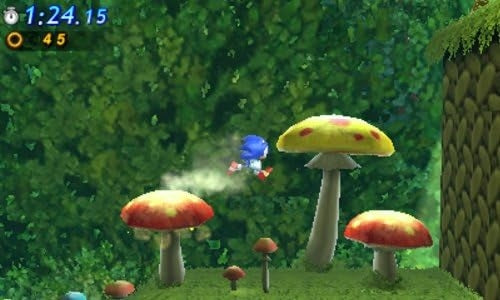 Sonic generations (brukt) - Nintendo 3DS spill