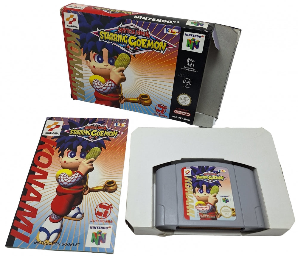 Mythical Ninja Starring Goemon (CIB) - Nintendo 64 spill (n64)