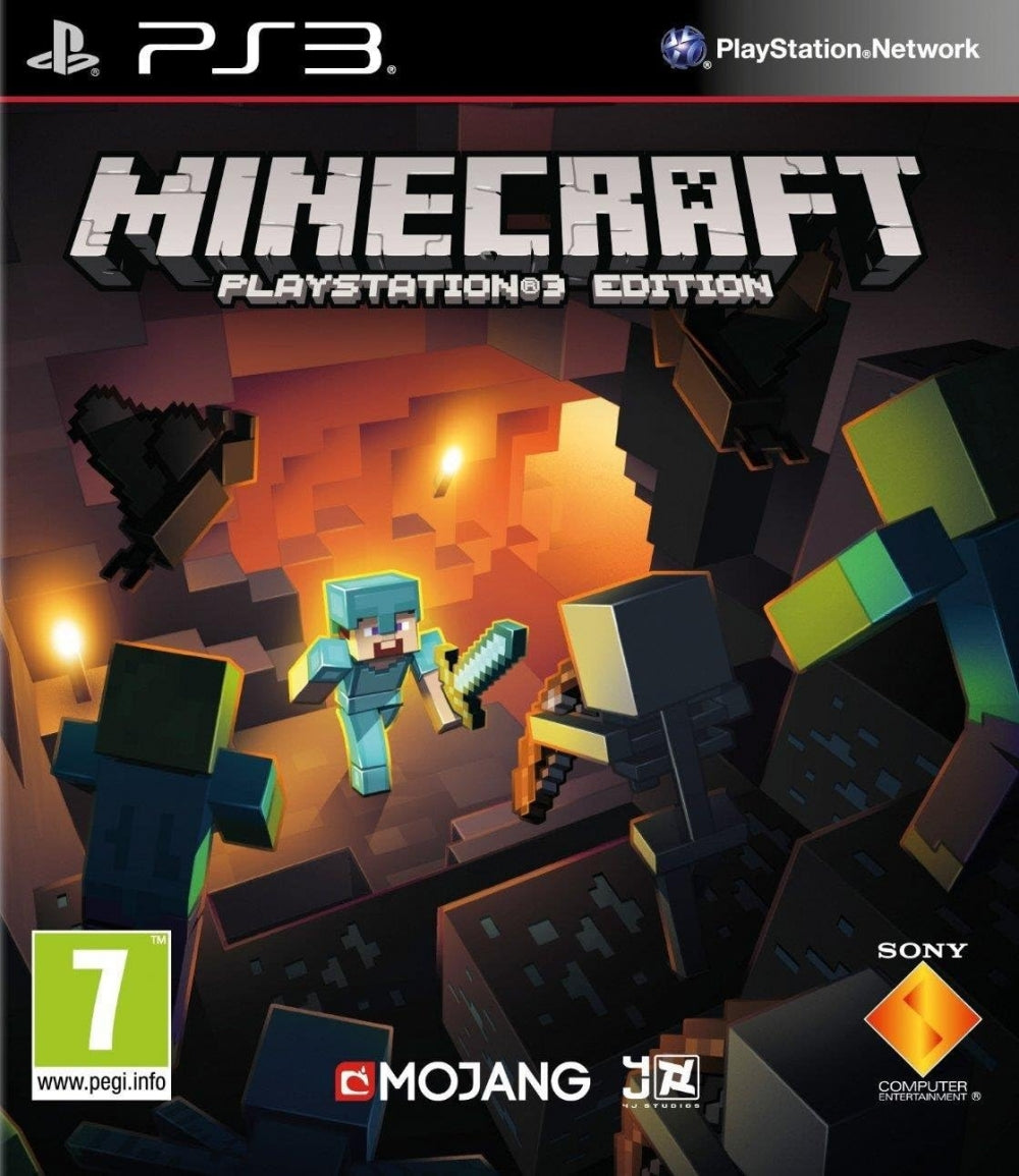 Minecraft (playstation 3 edition) (brukt) - Playstation 3 spill (ps3)