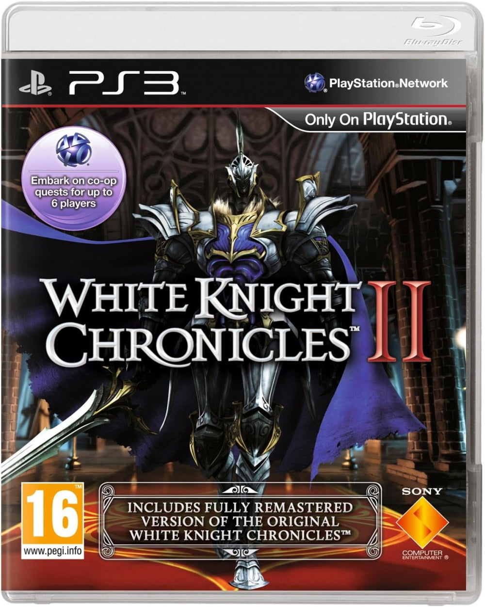 White Knight Chronicles II / 2 (brukt) - Playstation 3 spill (ps3)