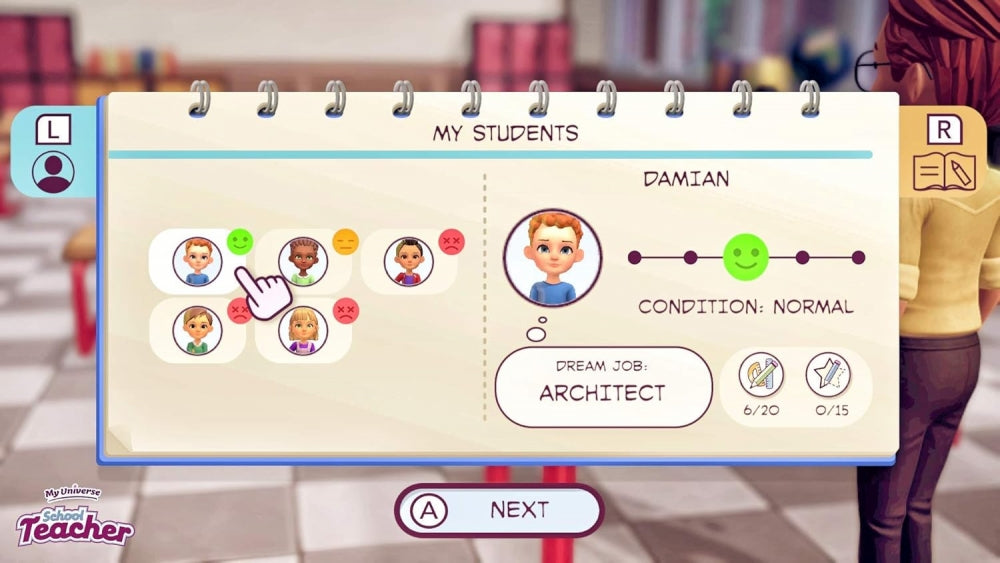 My universe: School teacher - playstation 4 spill (Ps4)