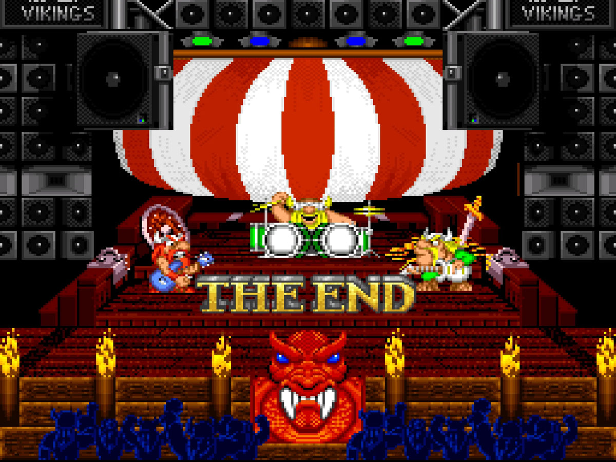 The lost vikings (SCN) - Super nintendo entertainment system spill (SNES)