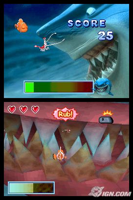 Finding Nemo - Escape to the big blue - Nintendo DS spill