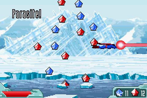 Superman returns - Fortress of solitude - Nintendo Gameboy advance spill (GBA)