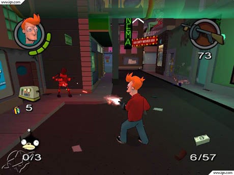Futurama - Playstation 2 spill (PS2)