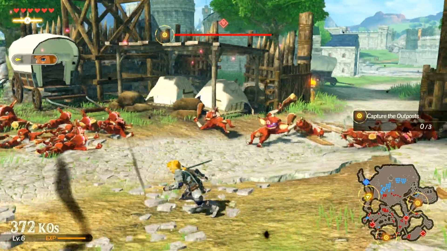 Hyrule warriors (brukt) - Nintendo Wii U spill