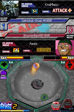 Beyblade Metal fusion - Cyber Pegasus - Nintendo DS spill
