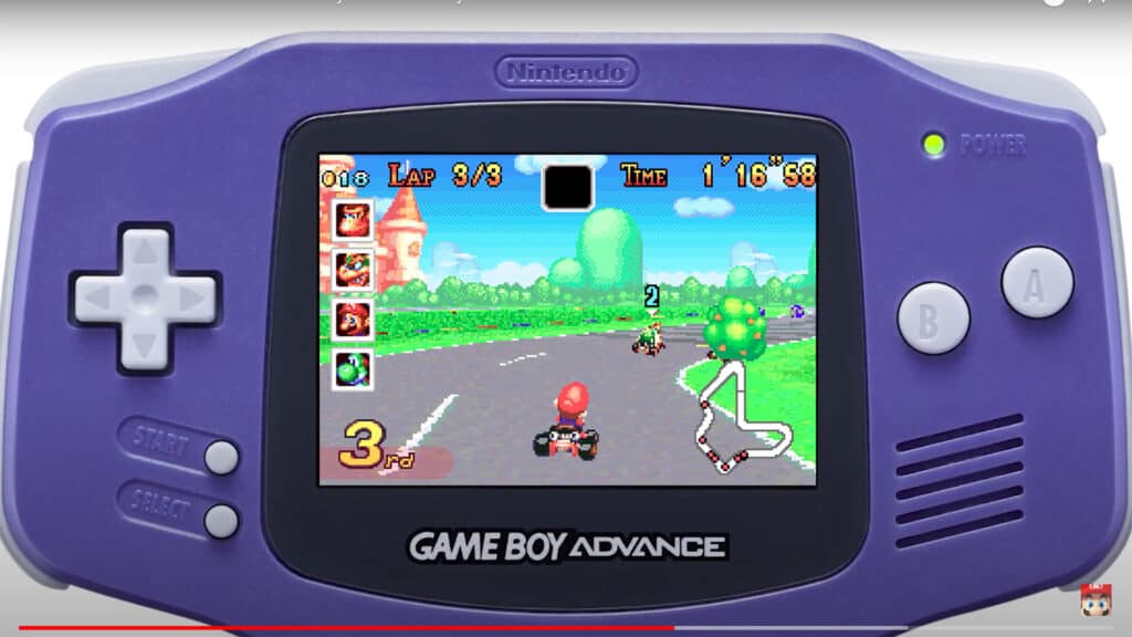 Mario Kart - Super circuit - Nintendo Gameboy advance spill (GBA)