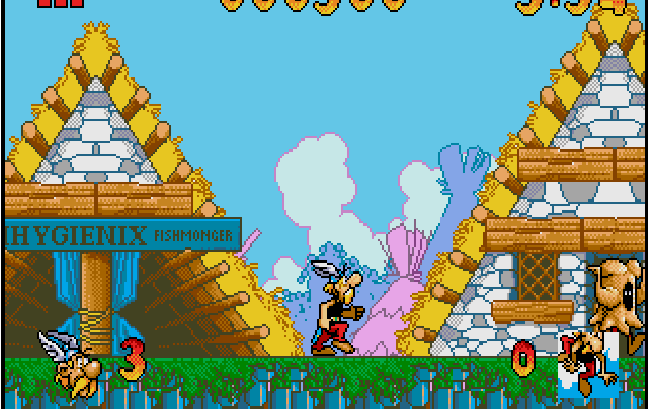 Asterix and the Great Rescue - Sega mega drive spill