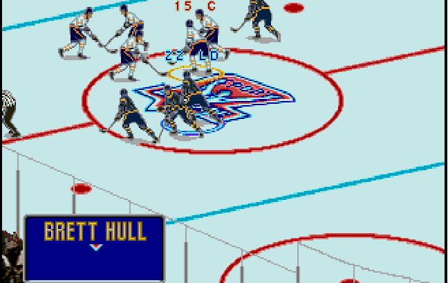 Brett Hull Hockey - Super nintendo entertainment system spill (snes)