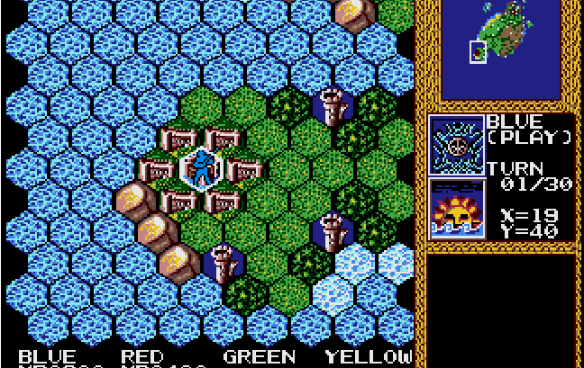 Master of monsters - Sega genesis spill