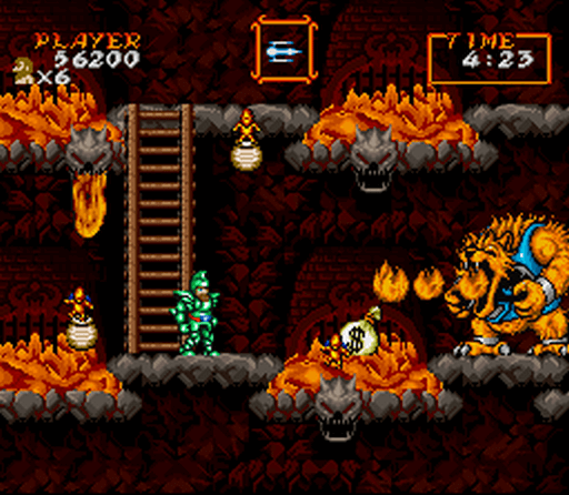 Super Ghouls 'n Ghosts - Super nintendo spill (snes)