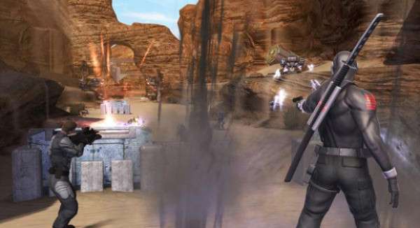 Gameplay-bilde fra G.I. Joe - The Rise of Cobra – Xbox 360 spill