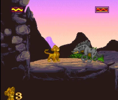 Disney's The lion king - Super nintendo entertainment system spill (snes)