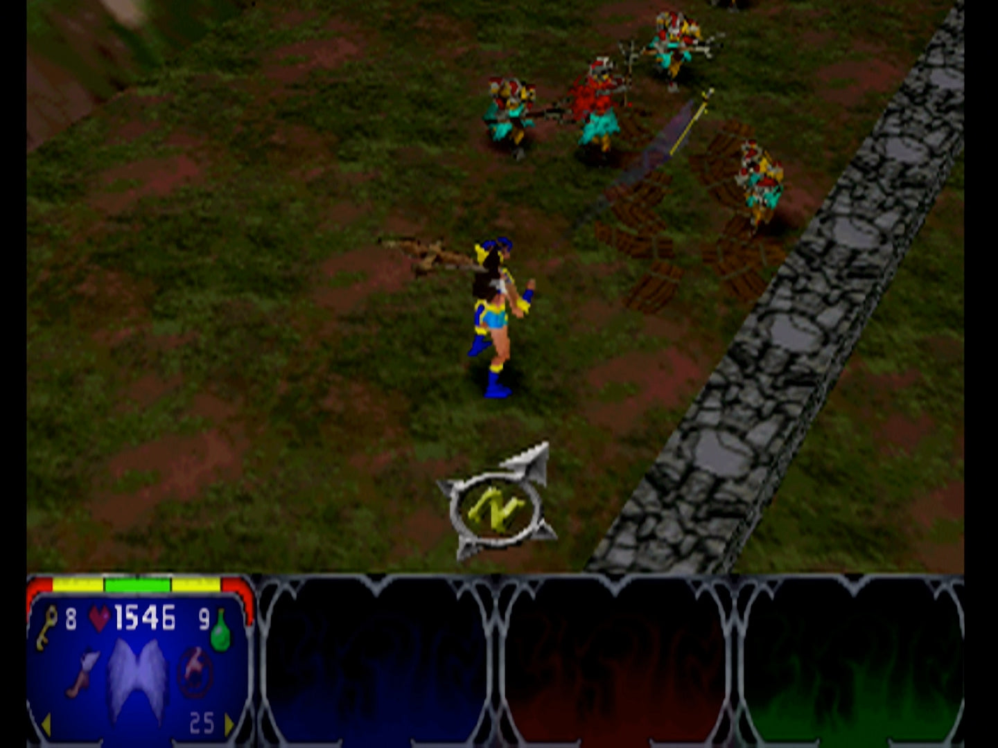 Gauntlet Legends - Komplett i eske (CIB) - Nintendo 64 spill (N64)