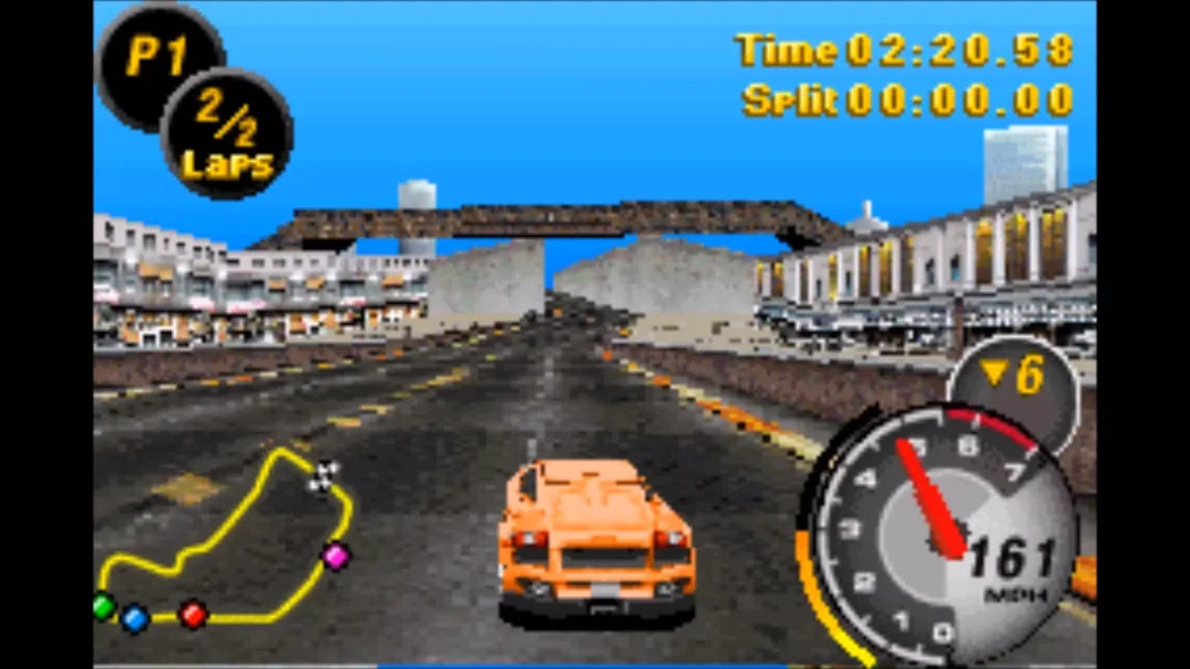 Need for speed - Most wanted - Nintendo Gameboy advance spill (GBA)