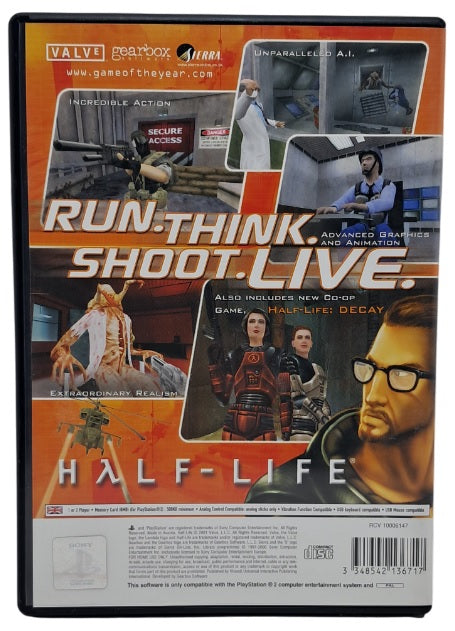 Bilde av Half Life Playstation 2 Spill Ps2